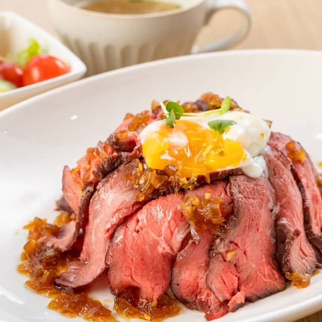 自家製ローストビーフ丼